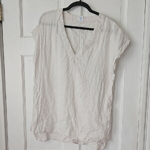 Size Large Singrid Olson Linen Shirt